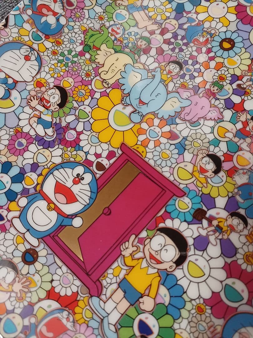 村上隆 ドラえもん展 2017 大皿 プレート レア！！！