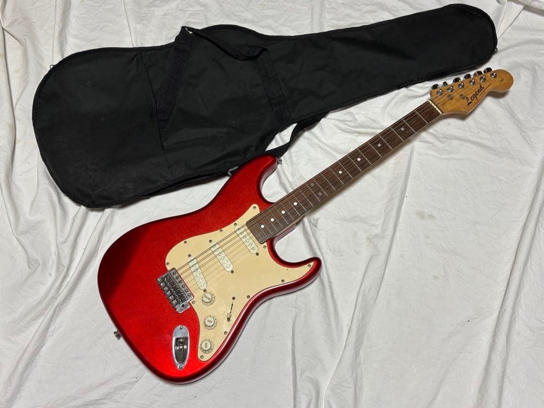 Legend エレキギター　ストラト　キャンディアップルレッド1926-02-1 Amazon | Legend エレキギター LST-Z CACA キャンディアップルレッド