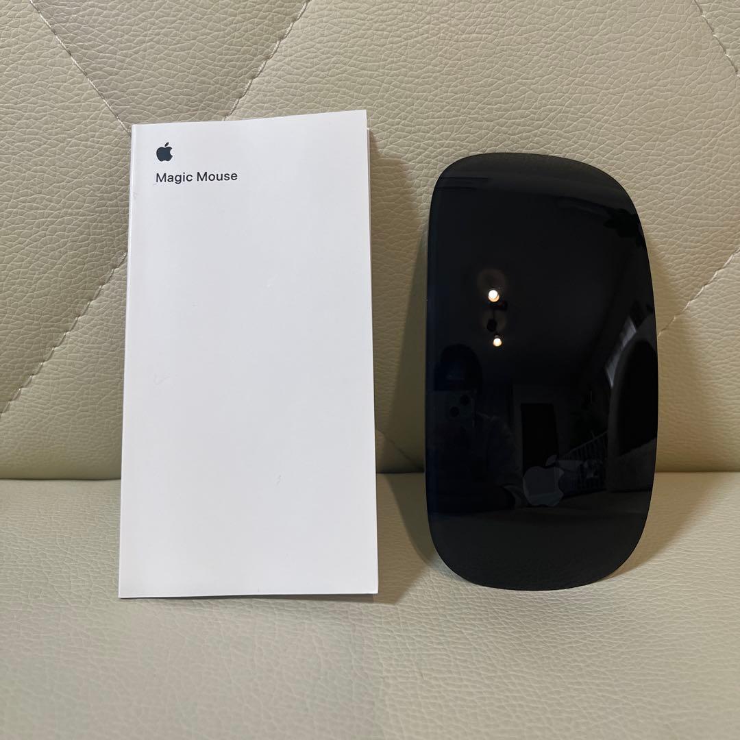 Apple Magic Mouse（USB-C）ブラック Apple Magic Mouse (USB-C) - Black Multi-Touch Surface