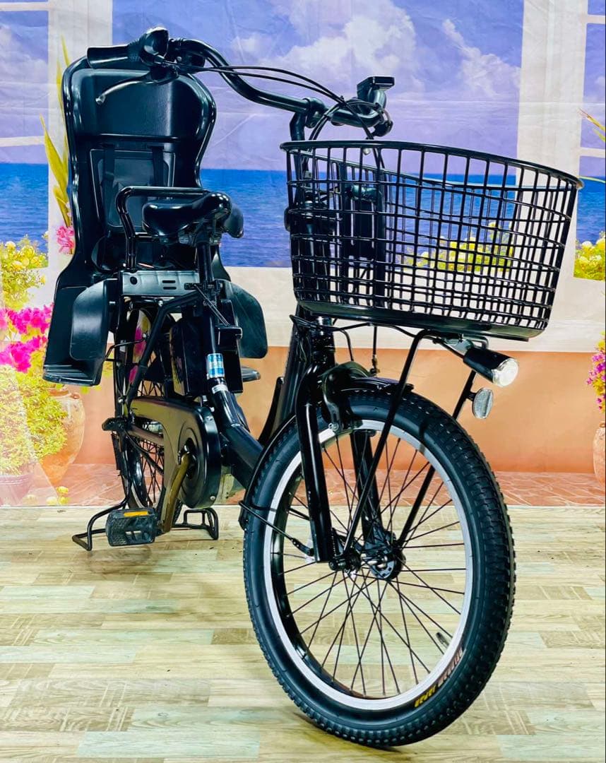 ギュットアニーズ⭐️16AH！パナソニック子供乗せ電動アシスト自転車Y2886