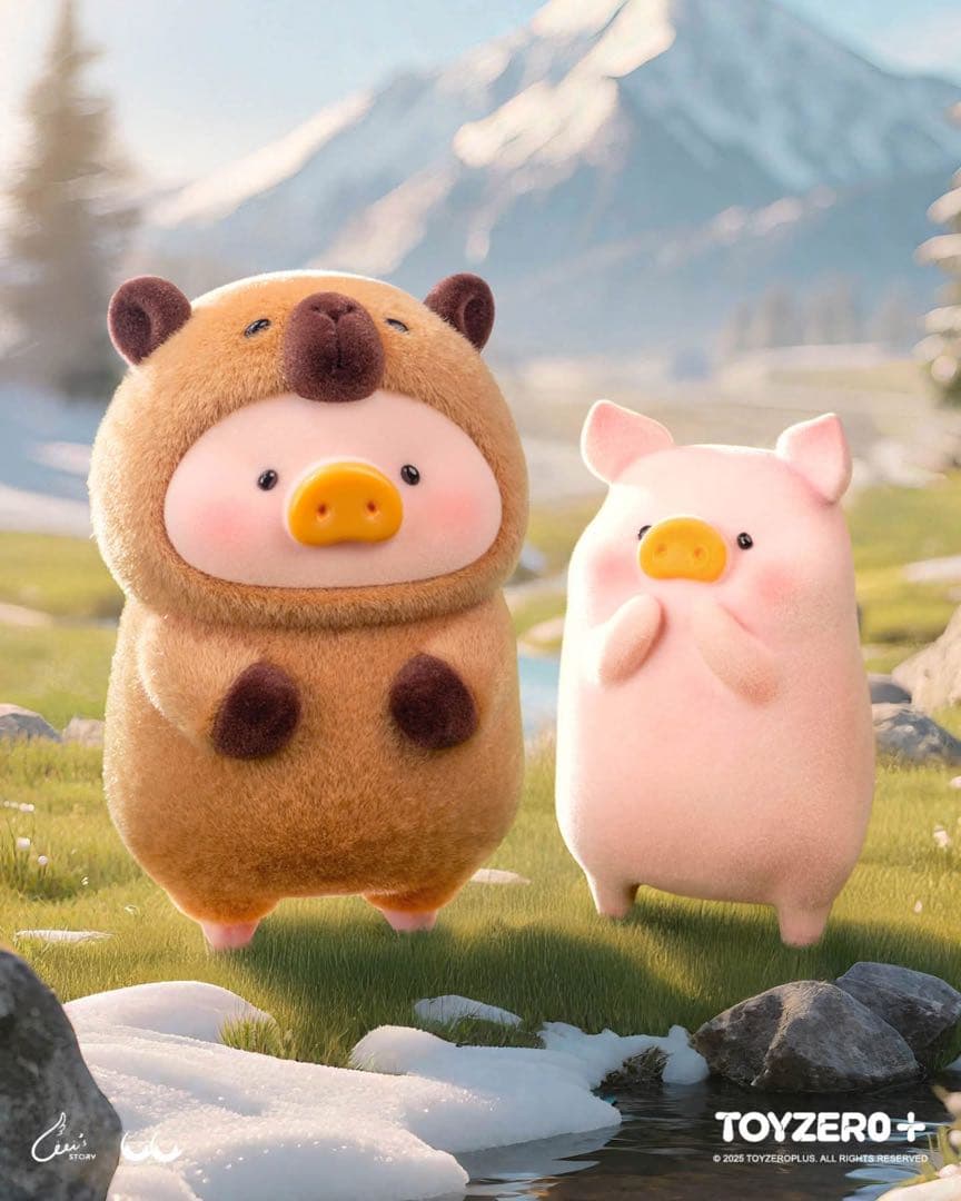 lulu子豚 最新作 Animal Party 8体ランダム 未開封箱