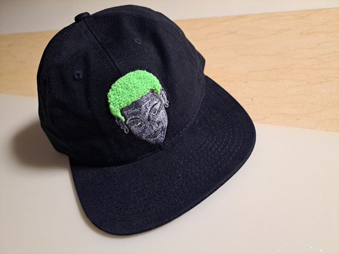 NIKE 90's ロッドマン ヴィンテージ キャップ 緑 usa製