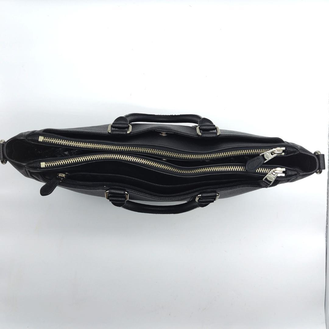 コーチ ビジネスバッグ 2way ブラック メトロポリタン 本革 大容量 肩掛け