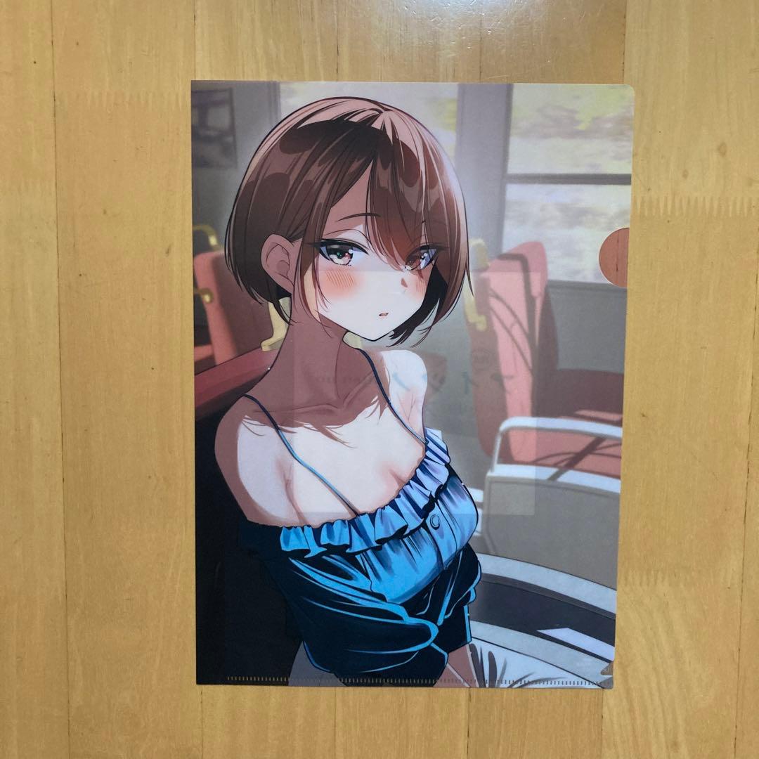 特典 5枚 クリアファイル 描き下ろし アイツノカノジョ メロンブックス