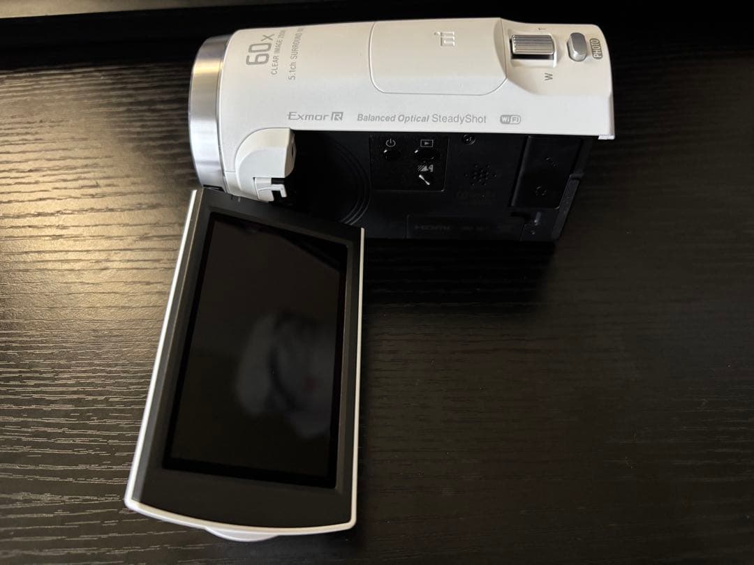 SONY HDR-CX680 ホワイト2022年製 ビデオカメラ