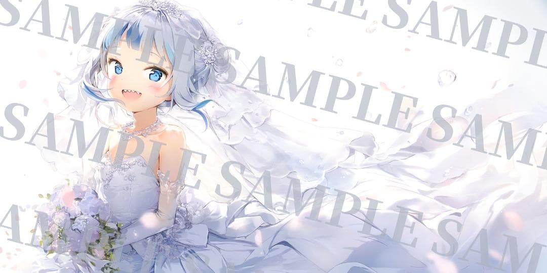 がうる・ぐら gawr gura プレイマット マウスパッド ホロライブ がうる