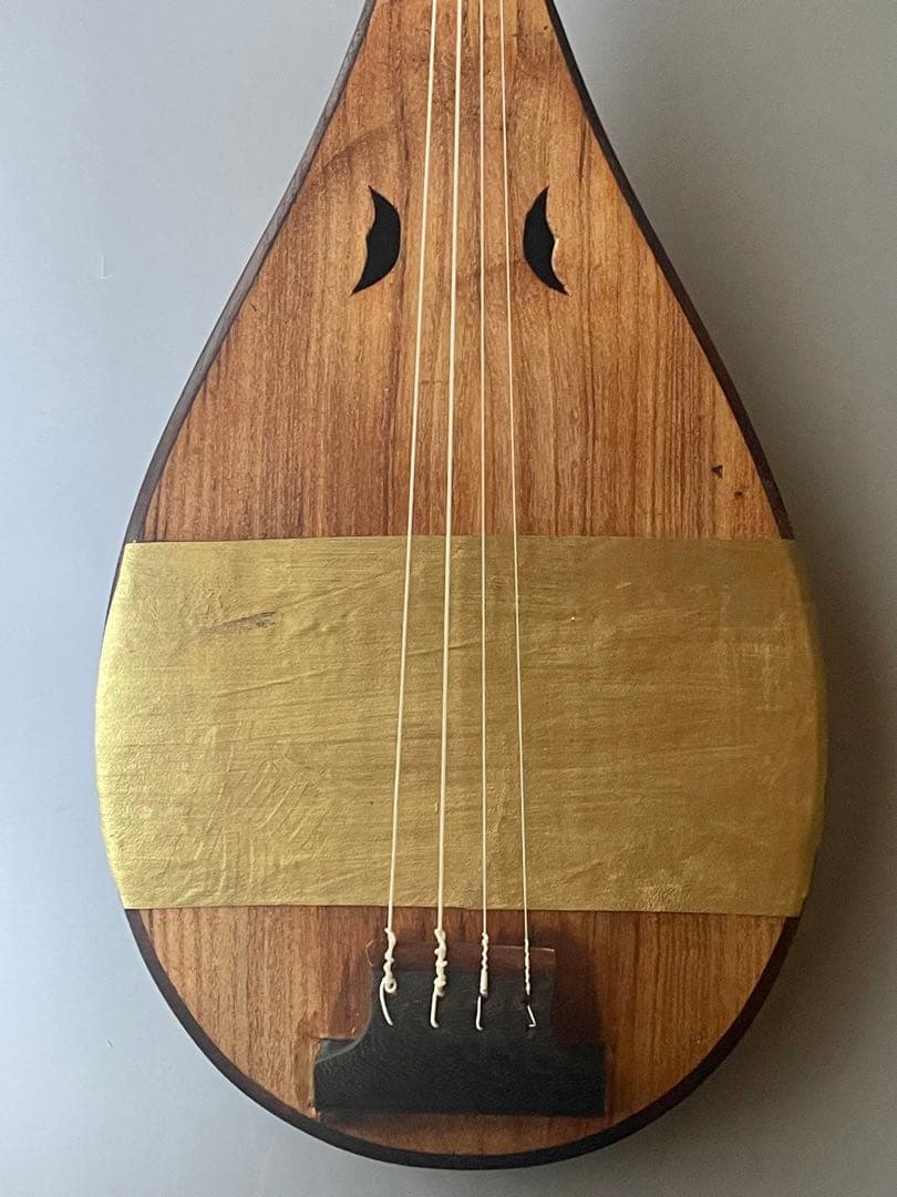 琵琶 盲僧琵琶ふう 撥付