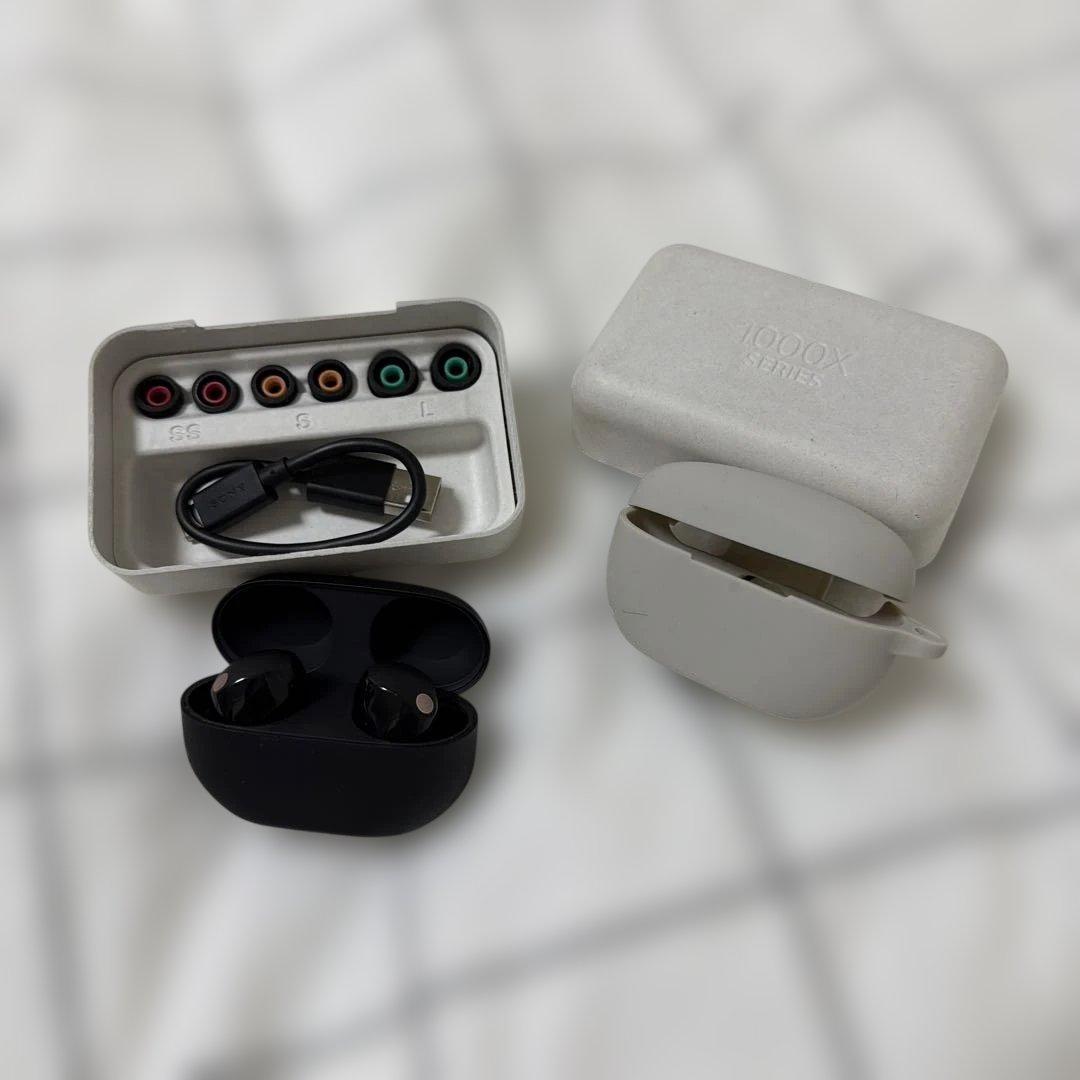 SONY WF-1000XM5 wf-1000xm5 イヤホン ブラック Amazon.com: Sony WF-1000XM5 Truly Wireless Noise Canceling Earbuds