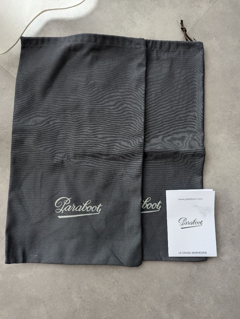 美品　パラブーツ　シャンボード　Paraboot　ブラック6.5
