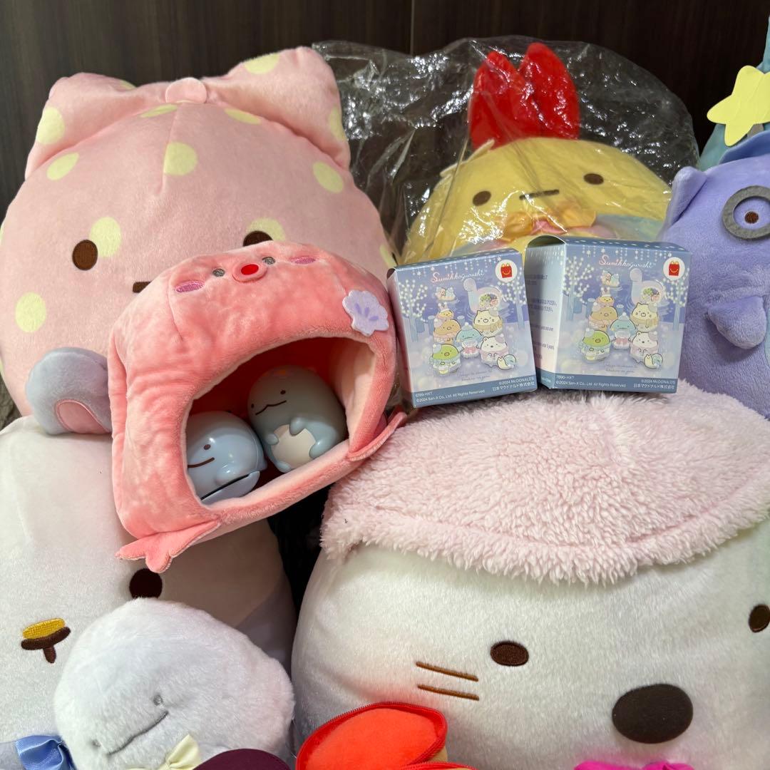 《豪華70点以上まとめ売り》すみっコぐらし てのりぬいぐるみ　りらすみフェス他