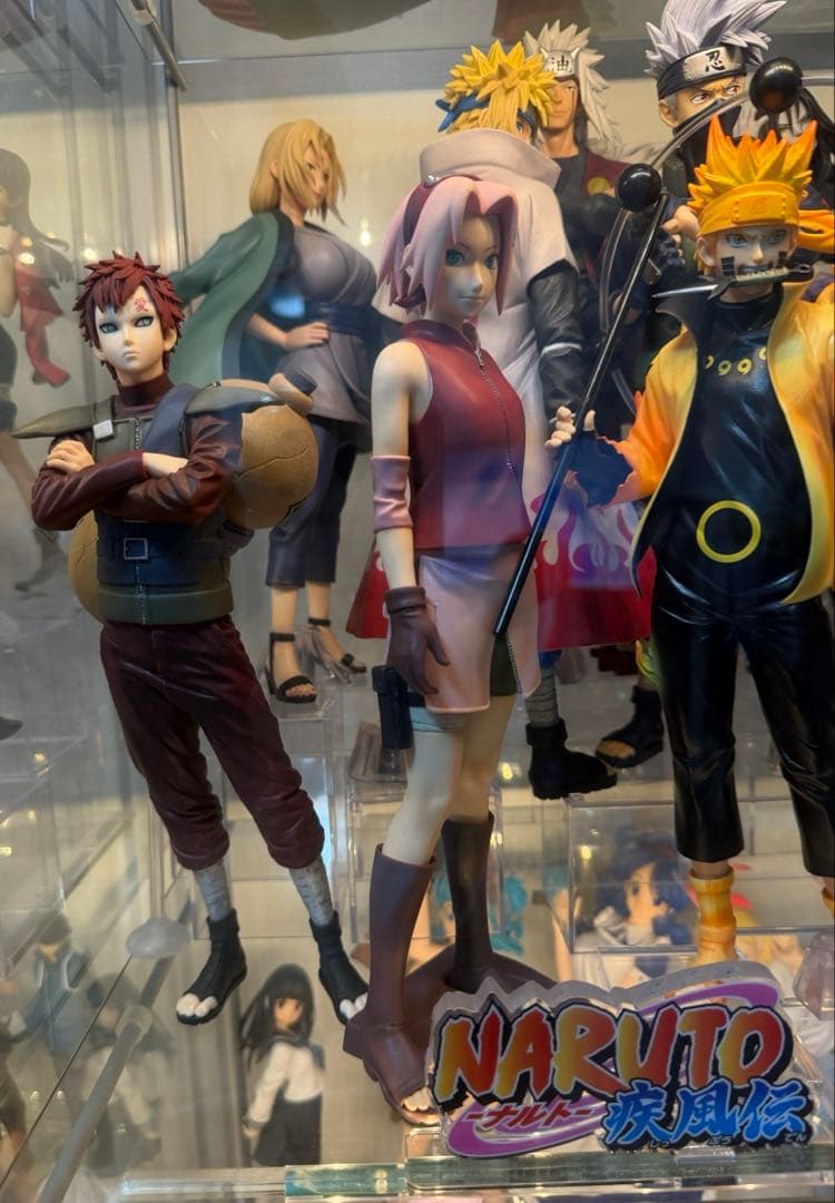 NARUTO 一番くじフィギュア 10体+ロゴセット販売