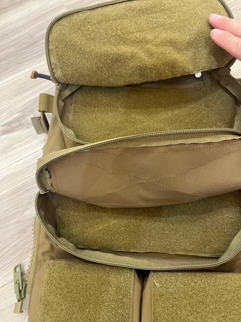 ZIP-ON バックパネル JPC2.0 AVS コヨーテ CRYE レプリカ