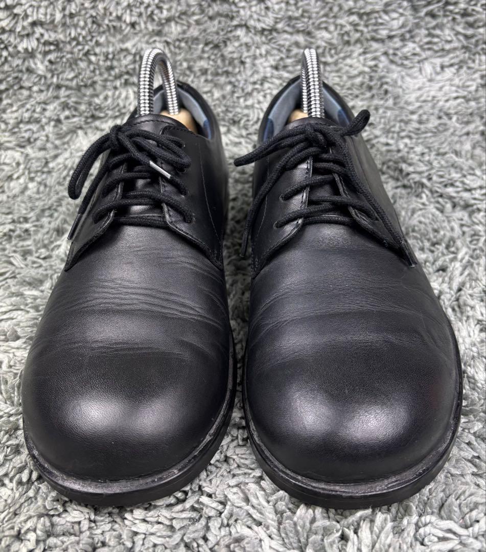 Birkenstock ジャレン ブラック 40 レザー プレーントゥ