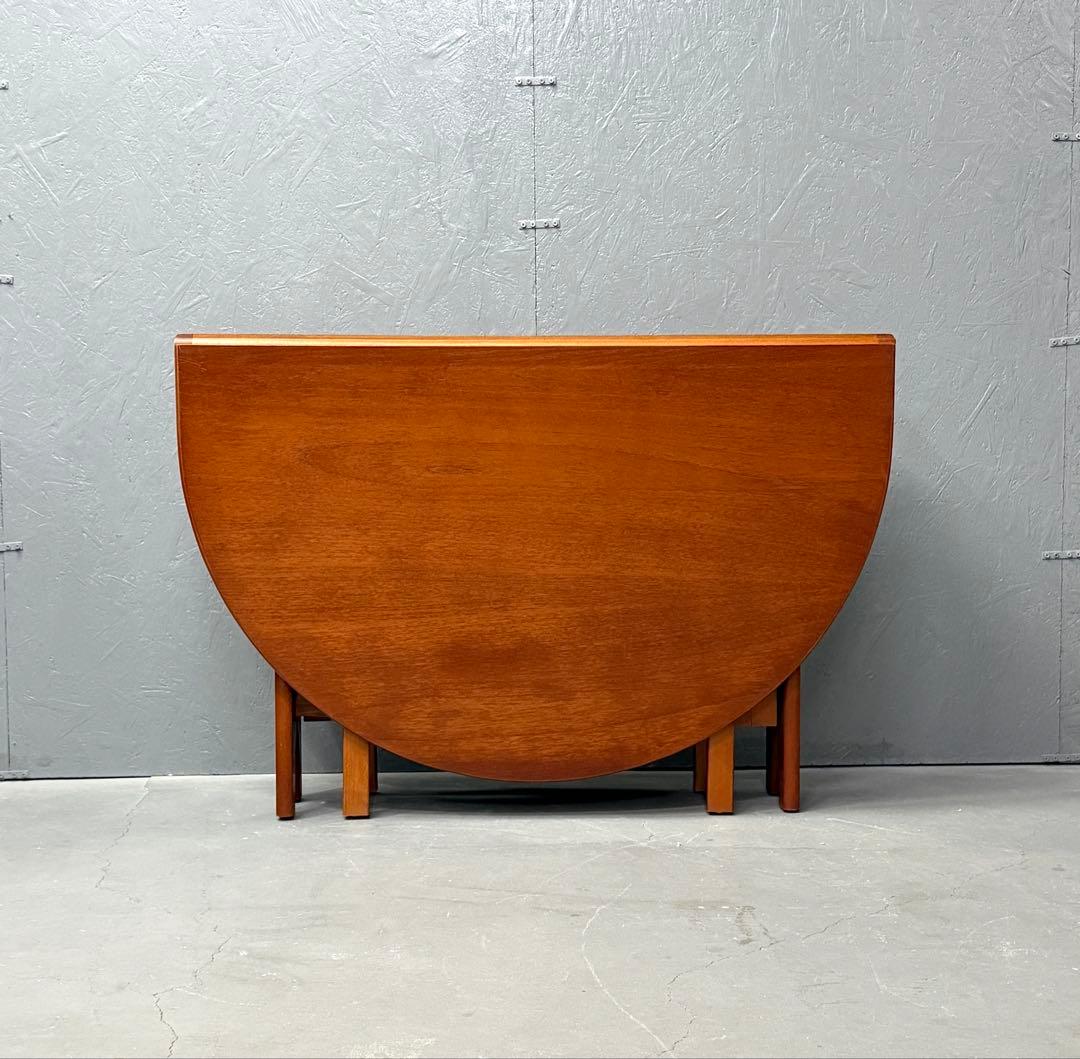 Jentique(ジェンティーク) ドロップリーフ オーバルテーブル (502)