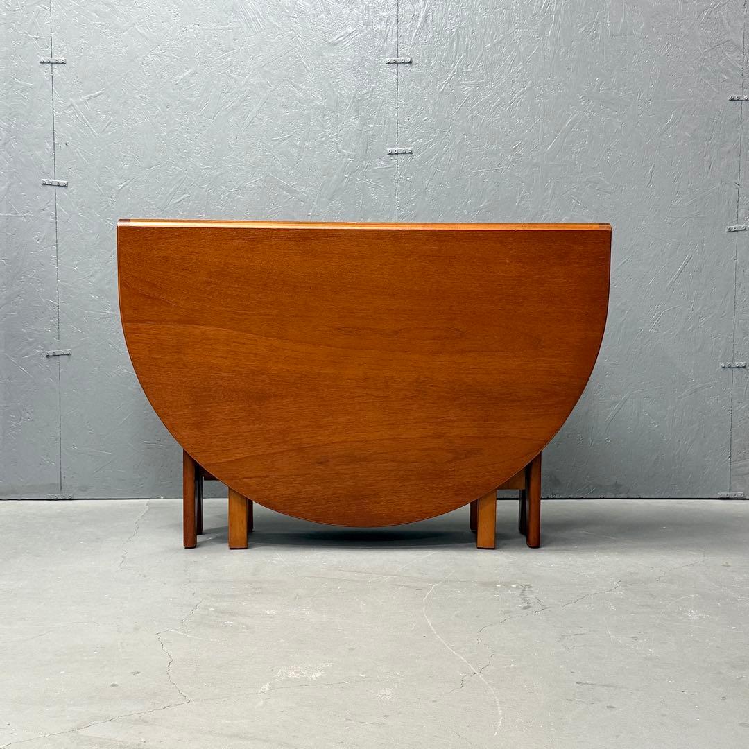 Jentique(ジェンティーク) ドロップリーフ オーバルテーブル (502)