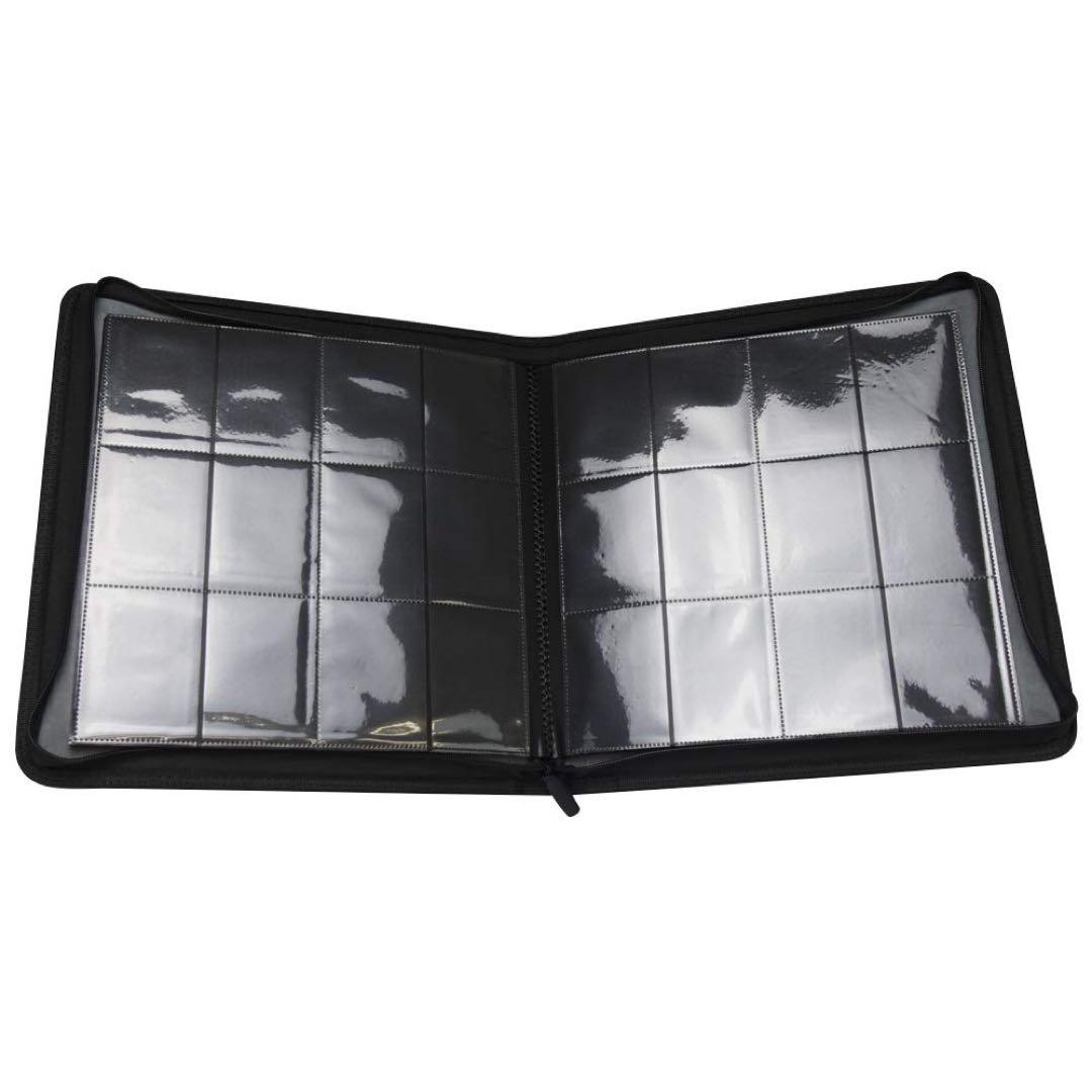 黄色(2冊)×黒色(2冊) 【トレーディングカード高級ファイル】