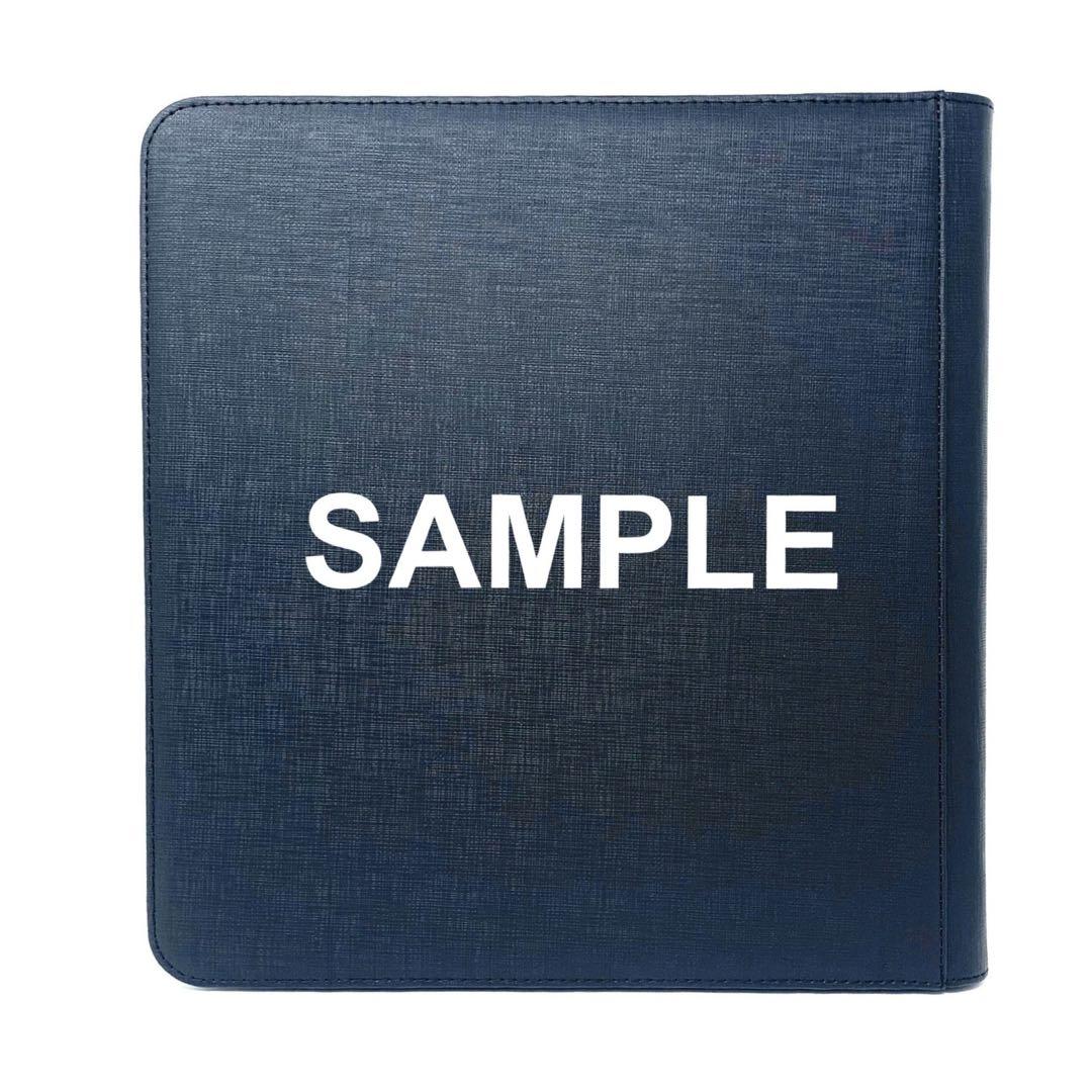 黄色(2冊)×黒色(2冊) 【トレーディングカード高級ファイル】