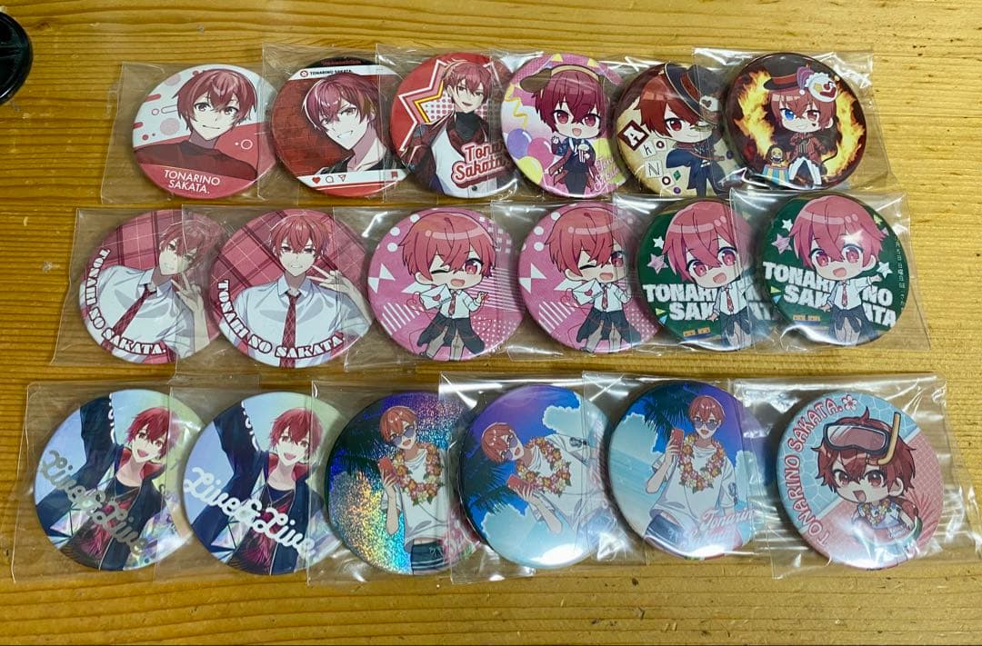 となりの坂田 あほの坂田 缶バッジ まとめ売り - メルカリ