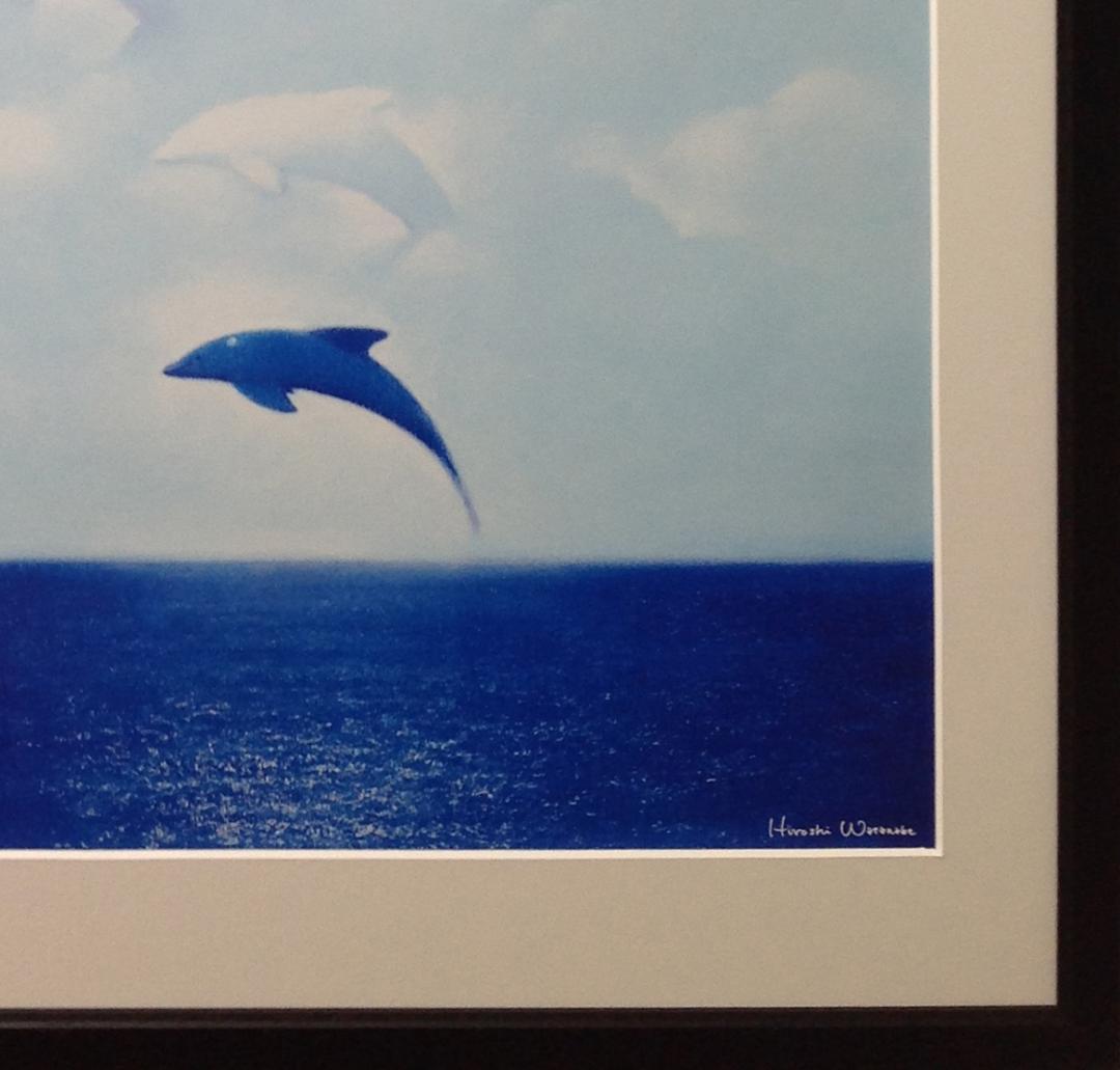 絵画 渡辺宏 イラストレーター 流れる雲とともに