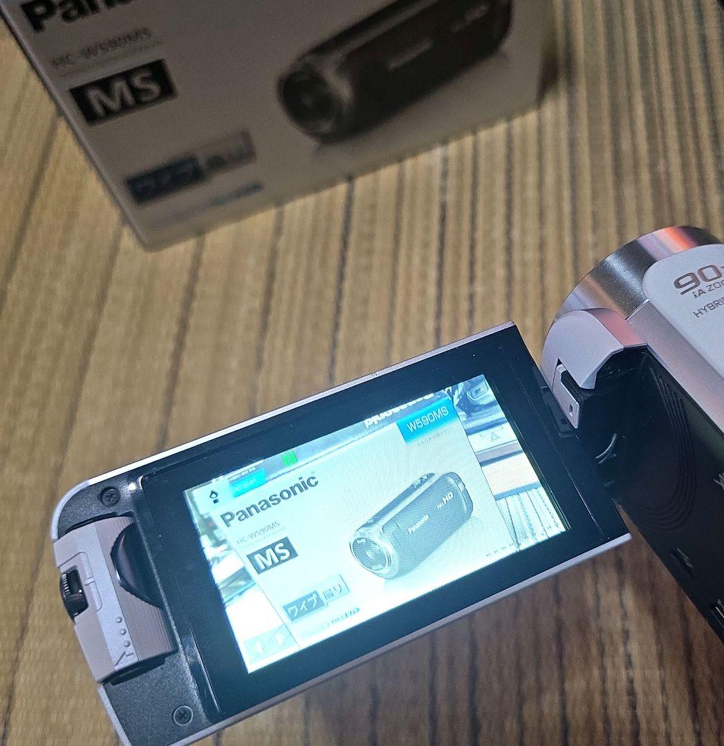 Panasonic デジタルハイビジョンビデオカメラ W590MS