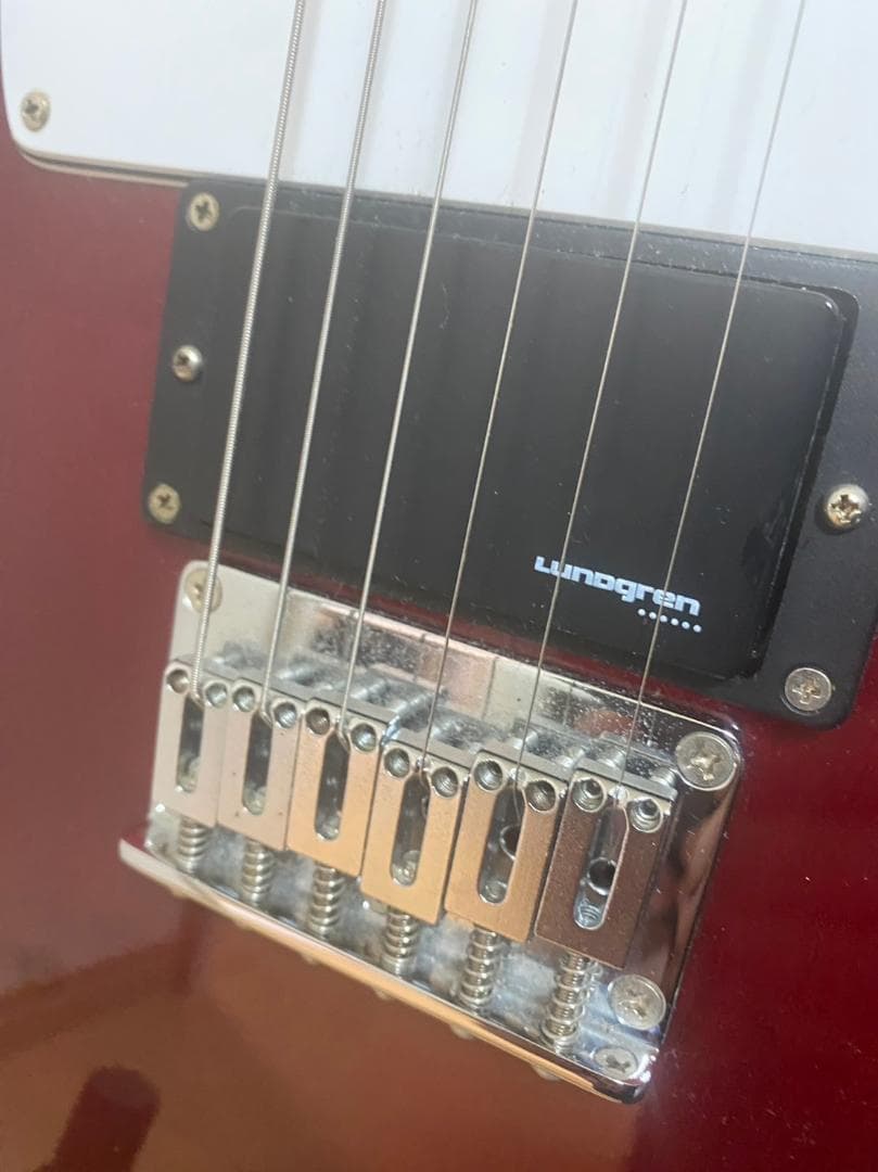 【Schecter】テレキャスター　赤系　美品