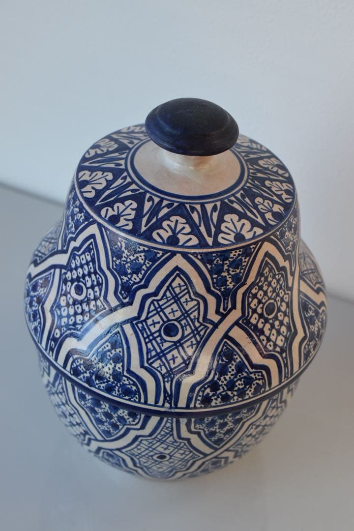 モロッコ食器　フェズ産 陶器ボウル　モロッコ陶器