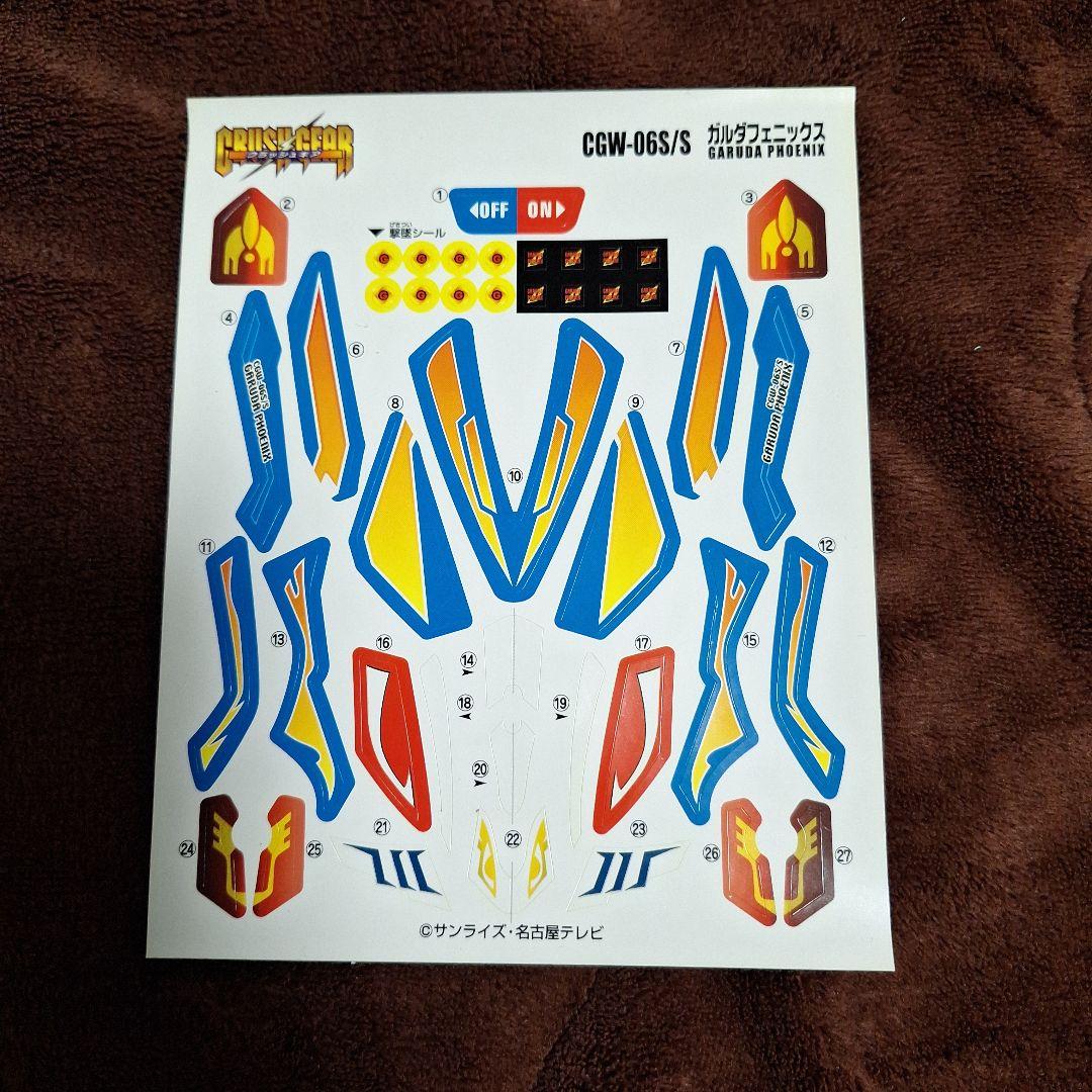ガルダフェニックス クリアバージョン クラッシュギアバンダイ