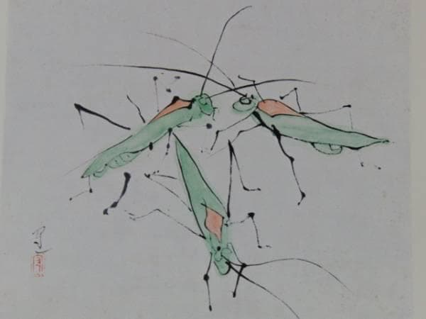 奥谷博、『佛頭』、希少画集より、状態良好、新品木製額・額装付