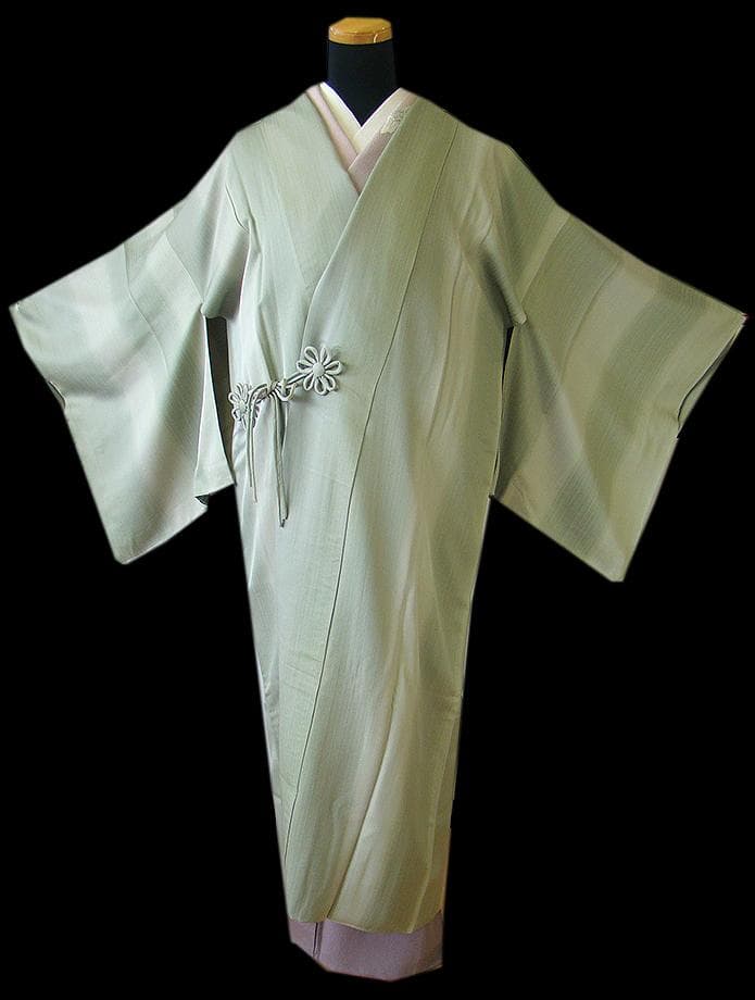 値下げ交渉OK！極上ちりめん地 ロング 道中着 正絹 B882 - メルカリ