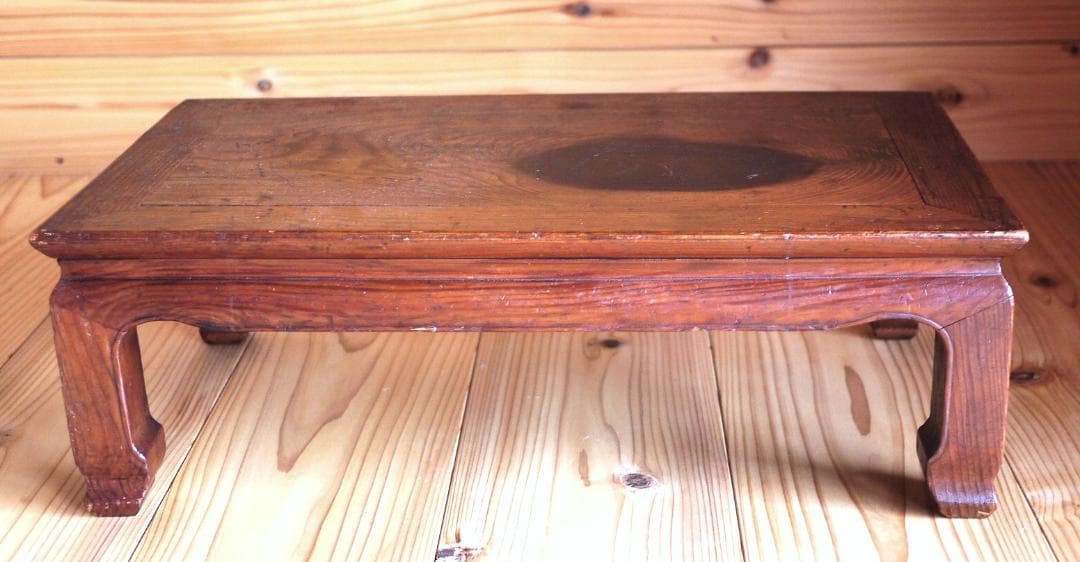 松の花台 盆栽台 煎茶道具 長方平卓 肥松指物 座卓