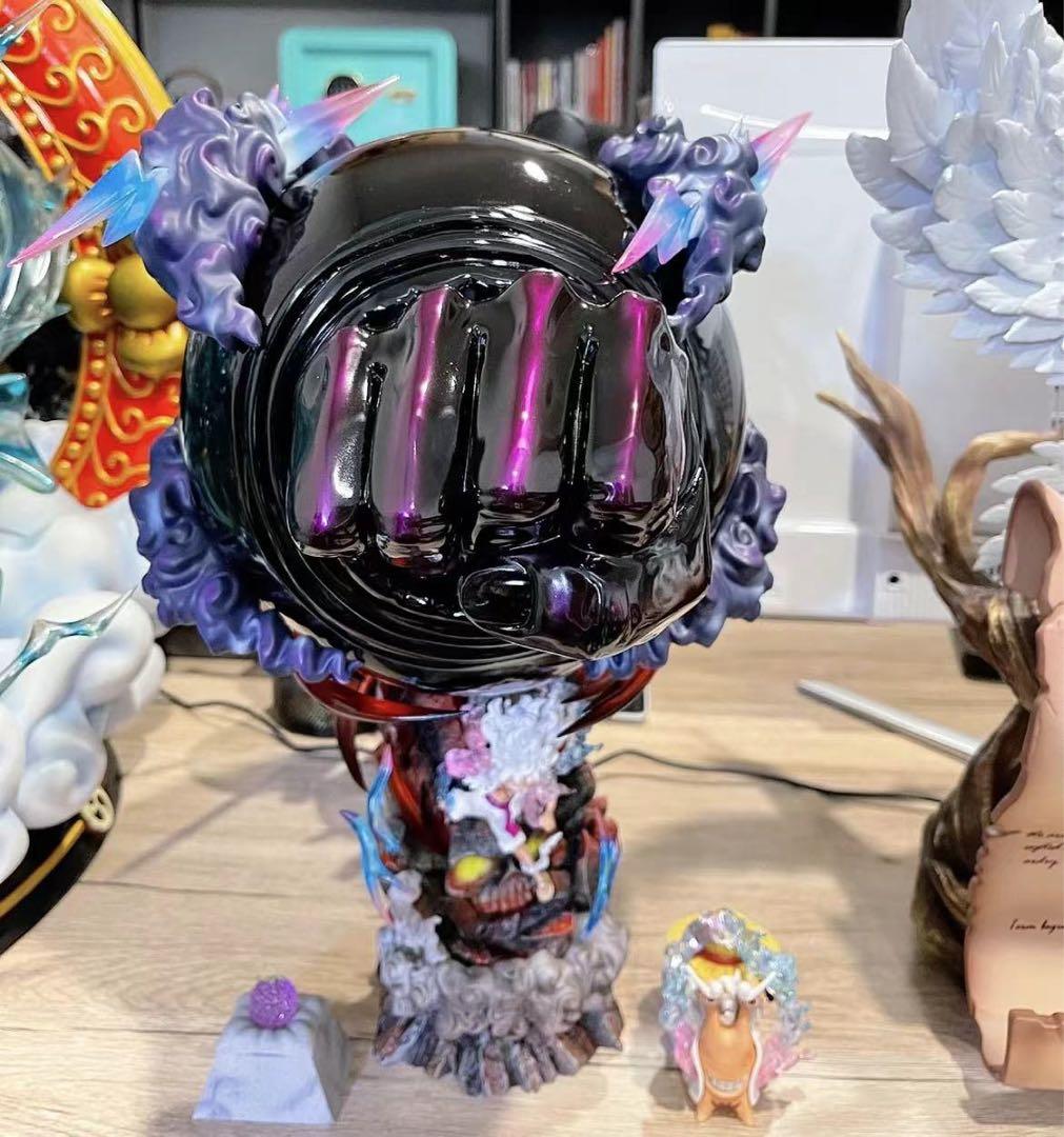 ワンピース Warhead -STUDIO ルフィ ニカ 神猿の槍 フィギュア