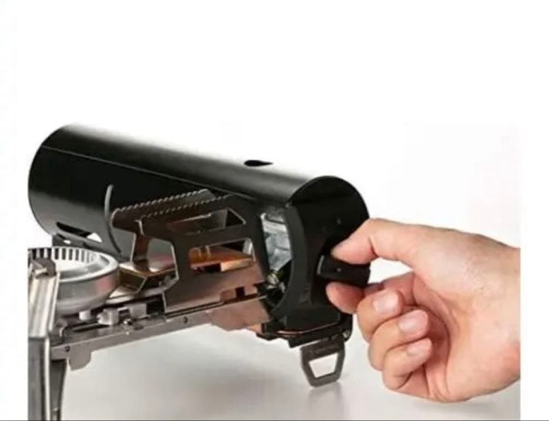 【新品】スノーピーク ＆CAMPバーナー ブラック GS-600BK