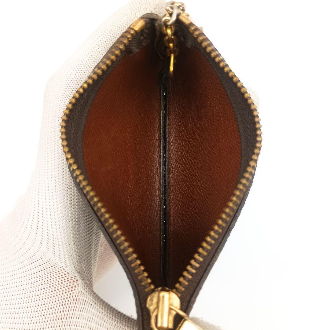 【美品S】ルイヴィトン　ポシェットクレ　モノグラム　ケース