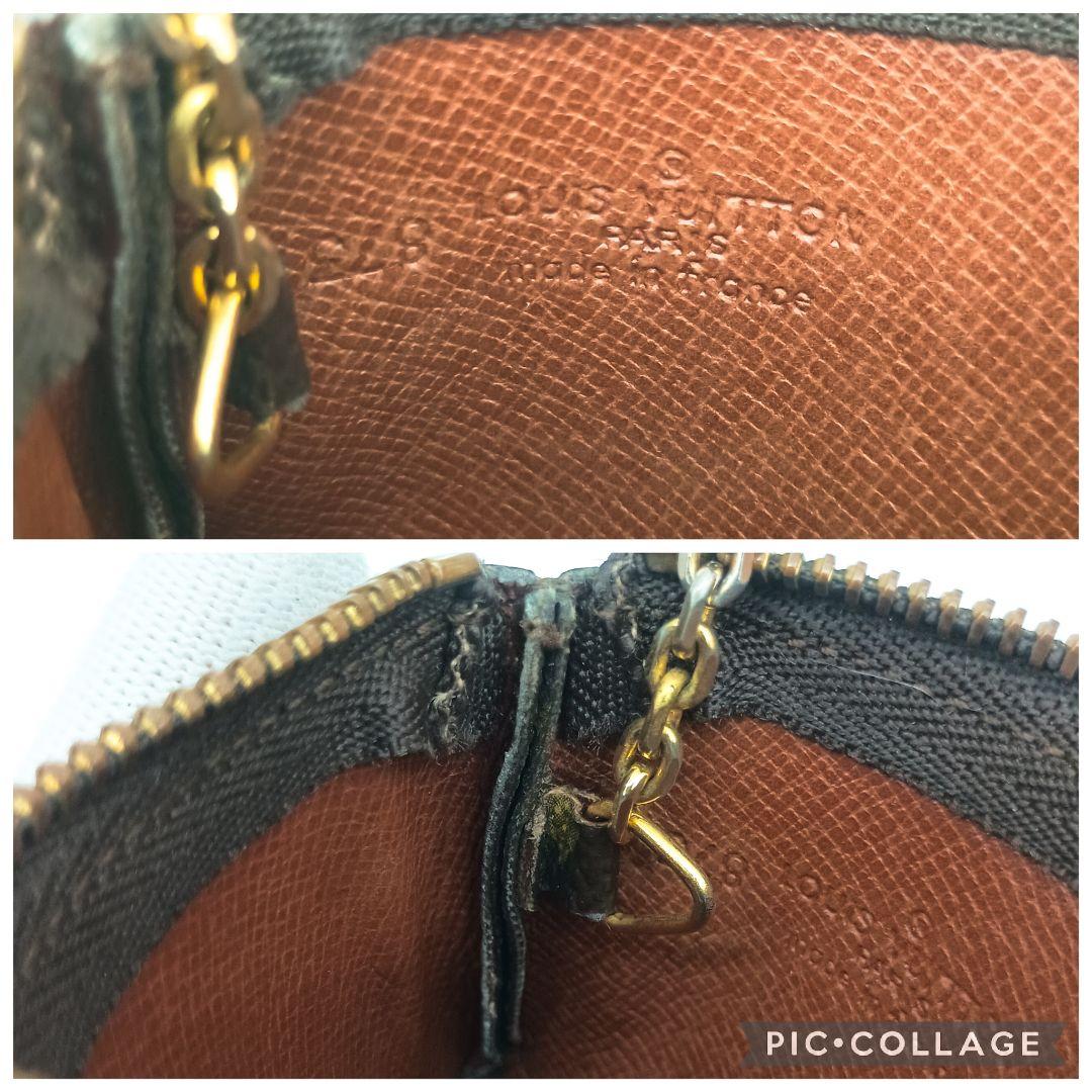 【美品S】ルイヴィトン　ポシェットクレ　モノグラム　ケース