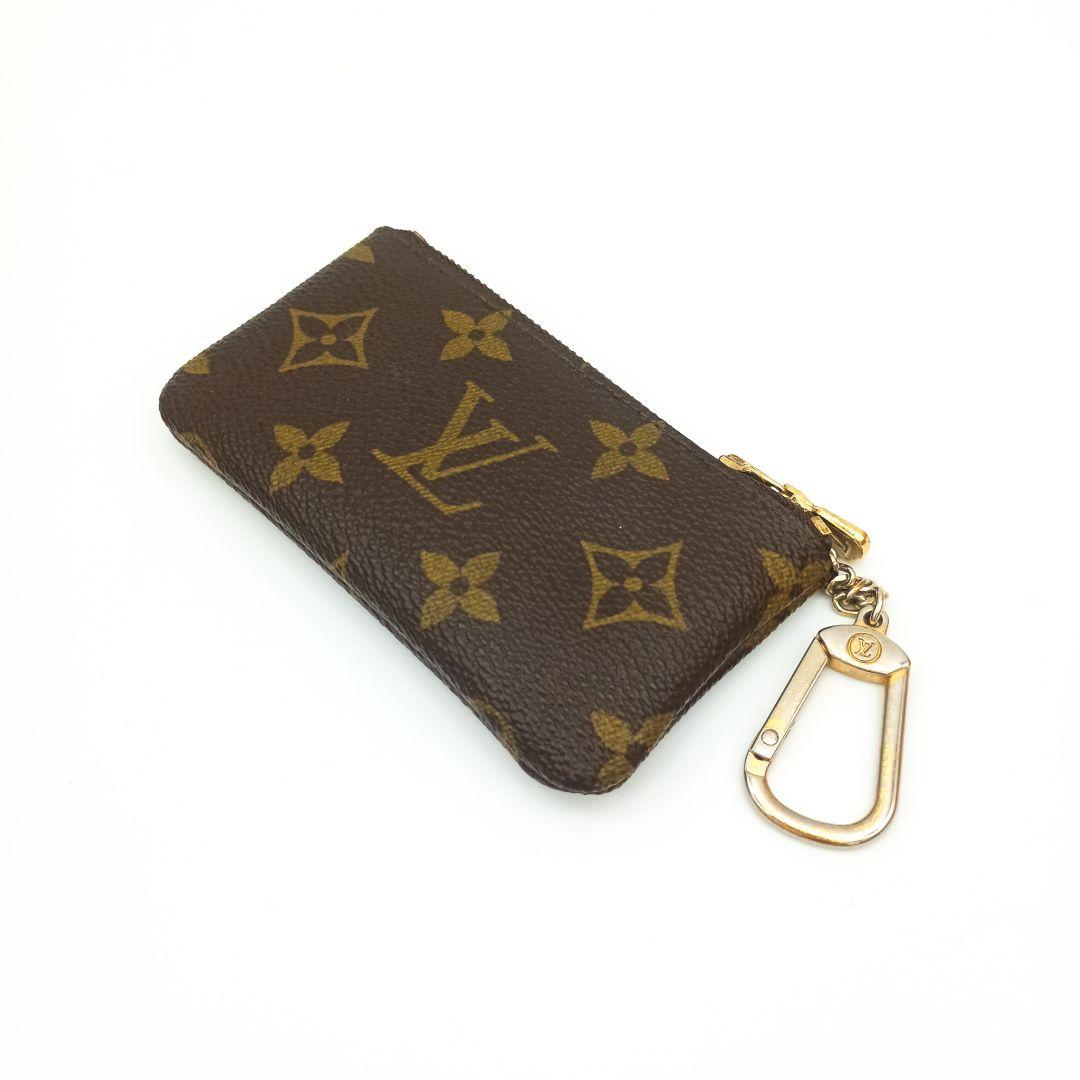 【美品S】ルイヴィトン　ポシェットクレ　モノグラム　ケース