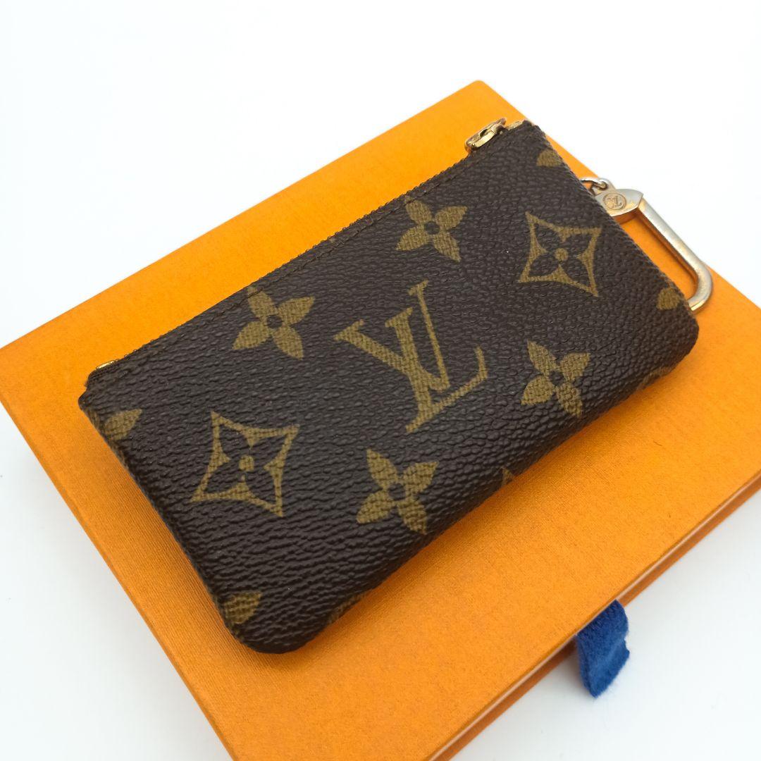 【美品S】ルイヴィトン　ポシェットクレ　モノグラム　ケース