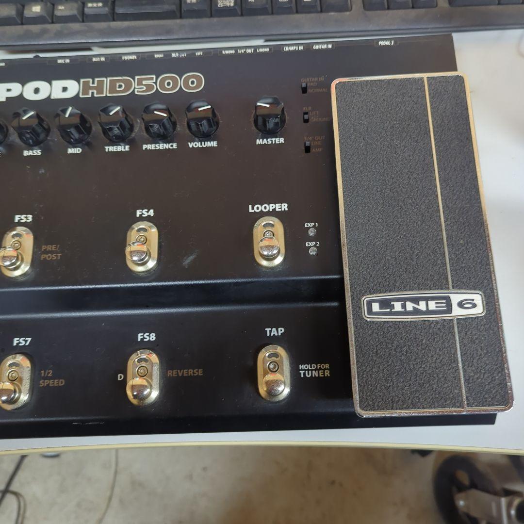 LINE6 ＰＯＤＨＤ500　マルチエフェクター 音響機器 ジャンク品