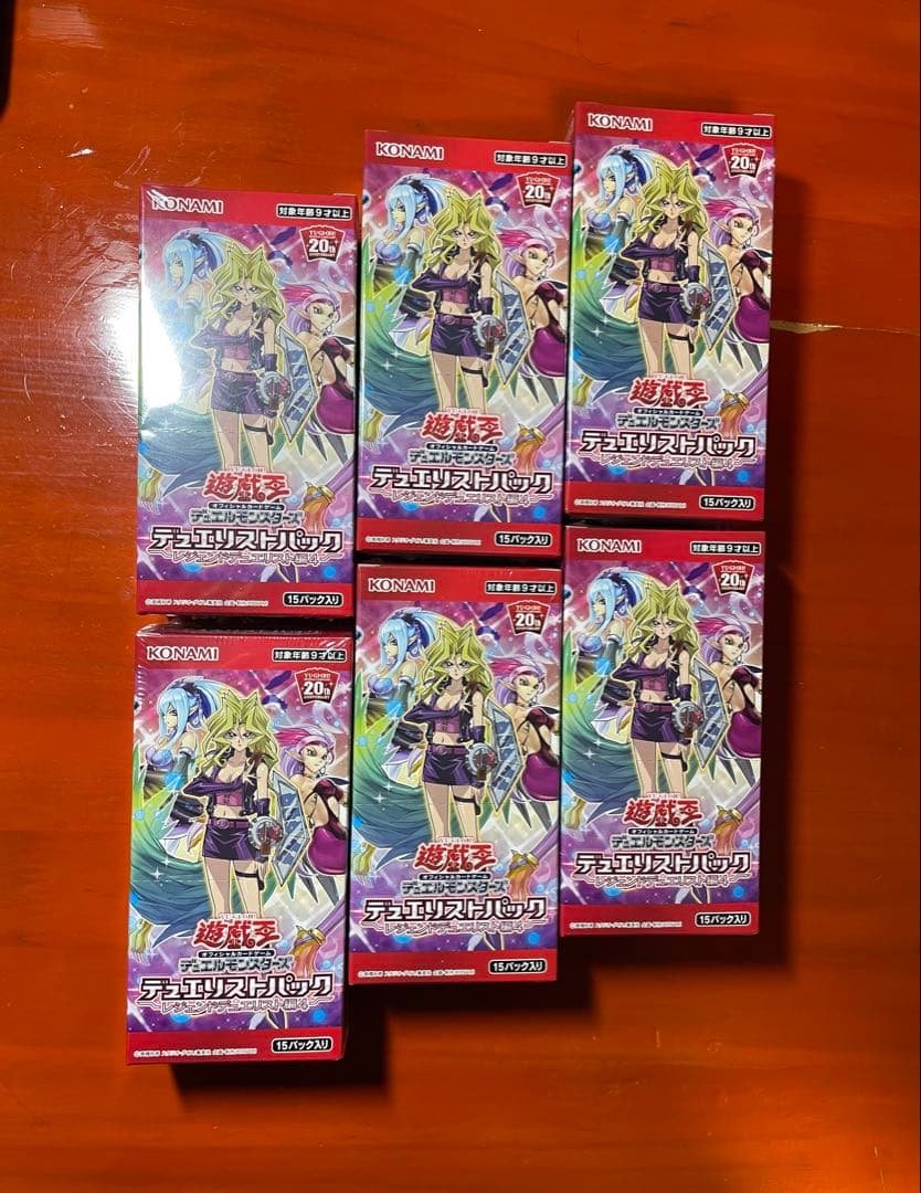 遊戯王　デュエリストパック-レジェンドデュエリスト編4　6BOX