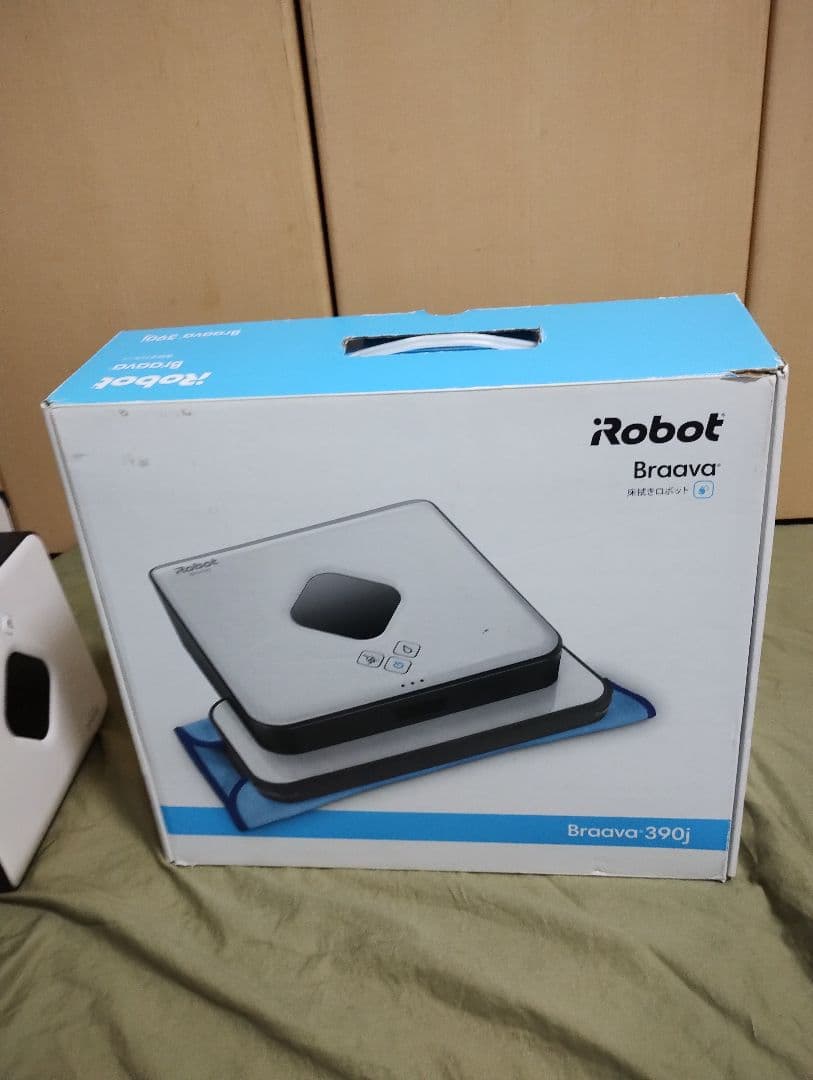 iRobot Braava 390j ロボット掃除機 本体 - メルカリ