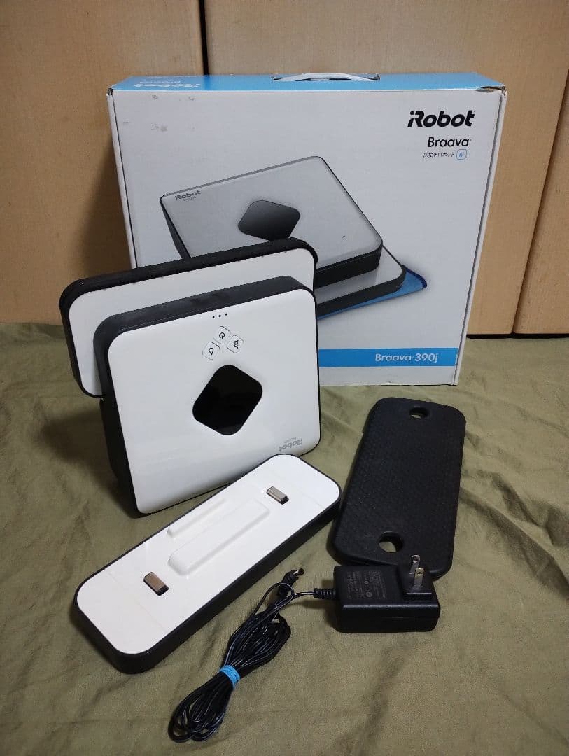 iRobot Braava 390j ロボット掃除機 本体 - メルカリ