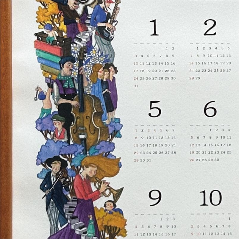 美品｜希少】junaida ジュナイダ 2016年版 ポスターカレンダー A2