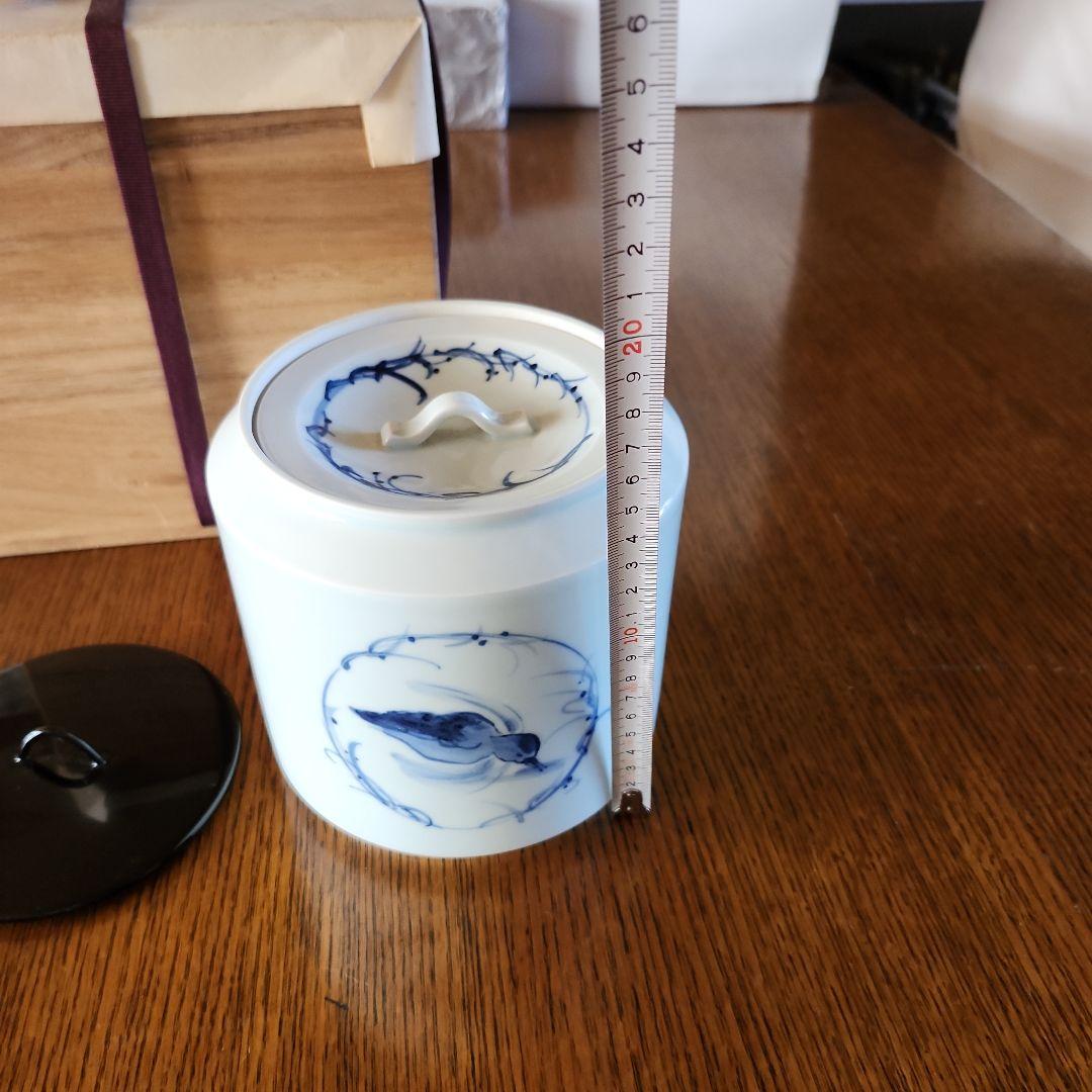 染付 水差し 鳥の絵柄 木箱付きの通販はau PAY マーケット - 輸入雑貨