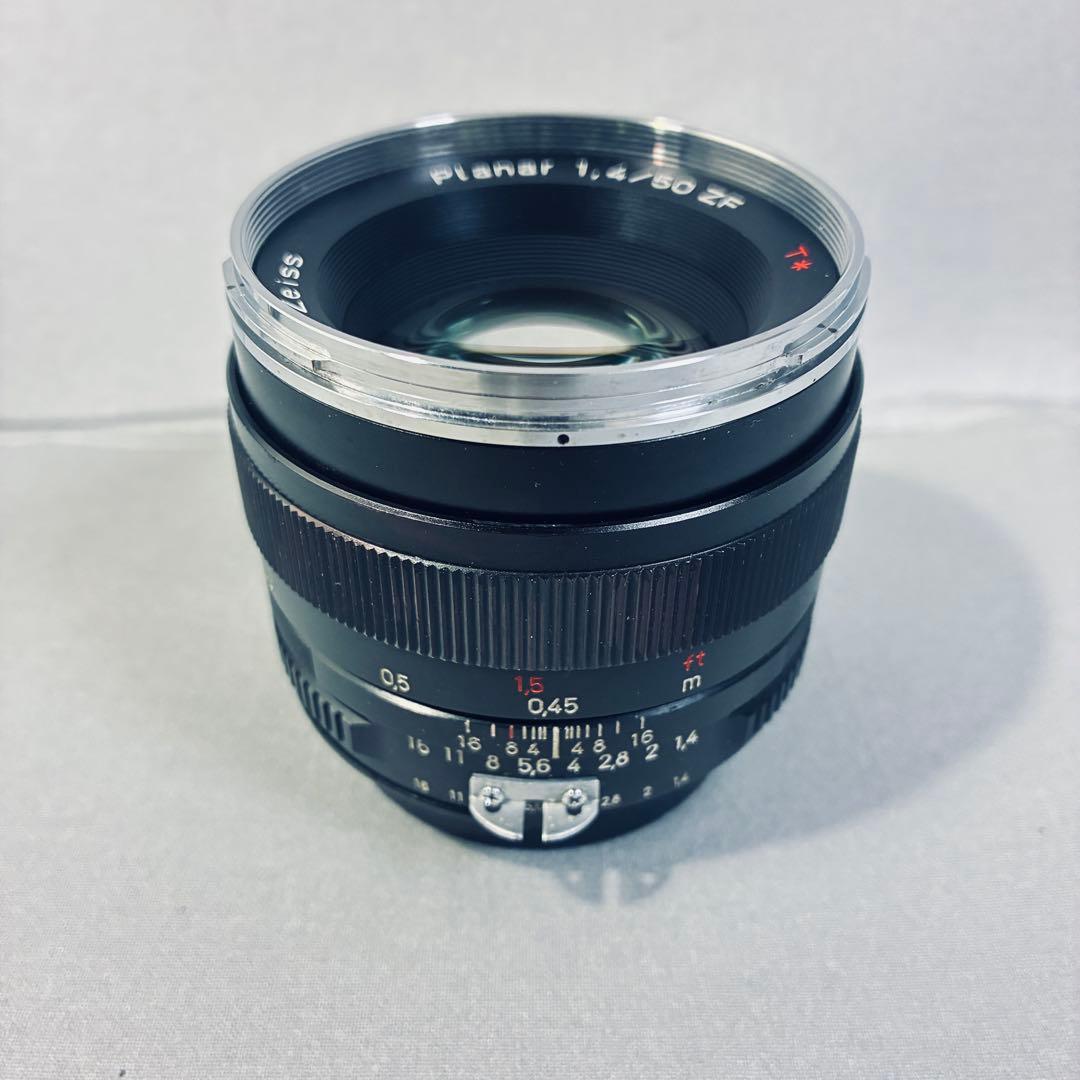 Carl Zeiss Planar 1.4/50 ZF レンズ フィルムカメラ