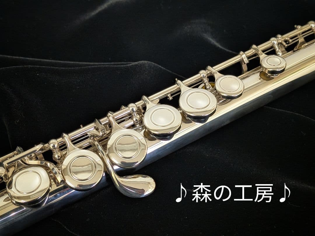 中古フルート専門店‼️部活応援‼️頭部管銀製 ヤマハフルート YFL311Eメカ