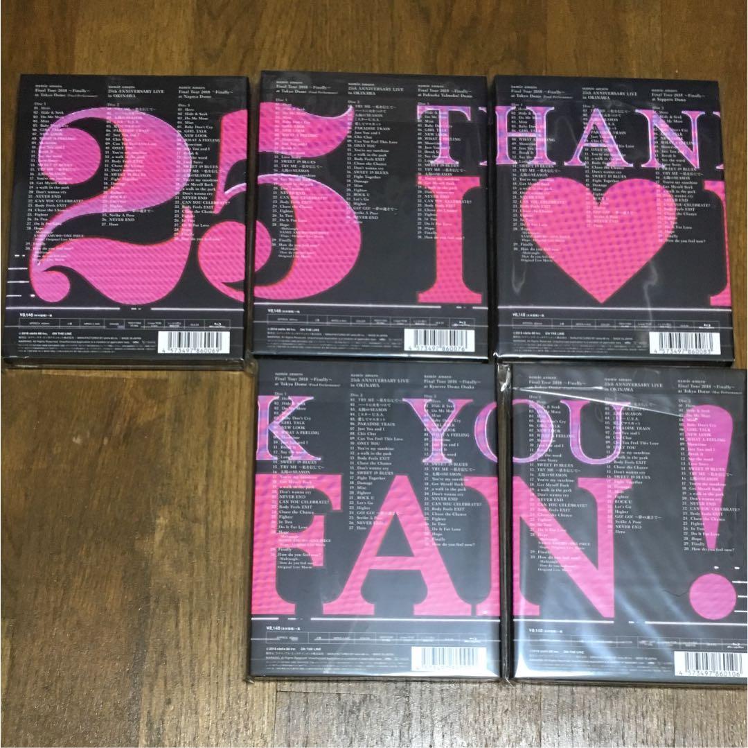 安室奈美恵 Blu-ray 5枚セット