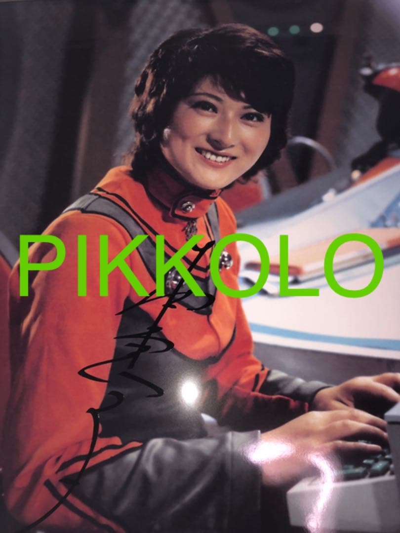 直筆サイン入りポスター ウルトラマンA 美川のり子 西恵子