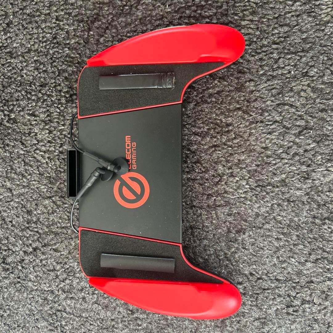 エレコムボタン付きグリップ