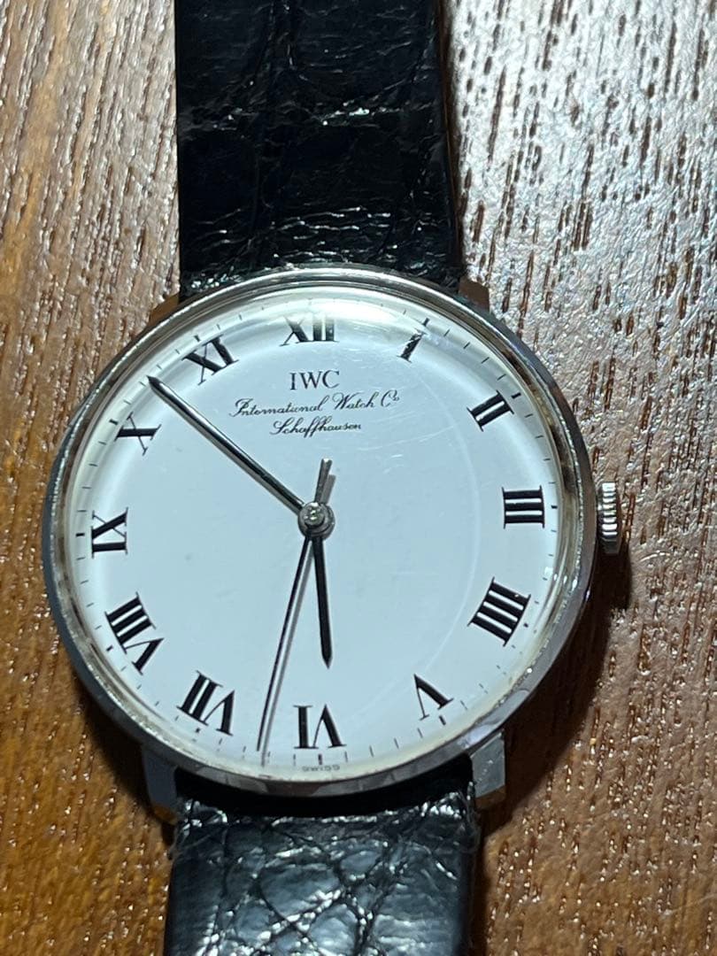 s*i様 iwc 手巻き　ローマンダイヤル ￼￼cal.403 1970年代　美
