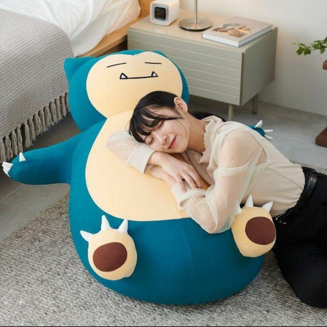 新品未開封 ポケモン カビゴン ヨギボー クッションビーズソファYogibo