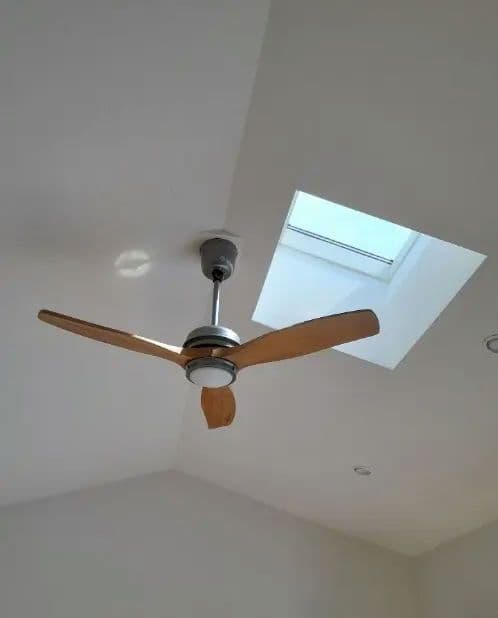 美品　ハモサ　シーリングファン　羽二枚付属